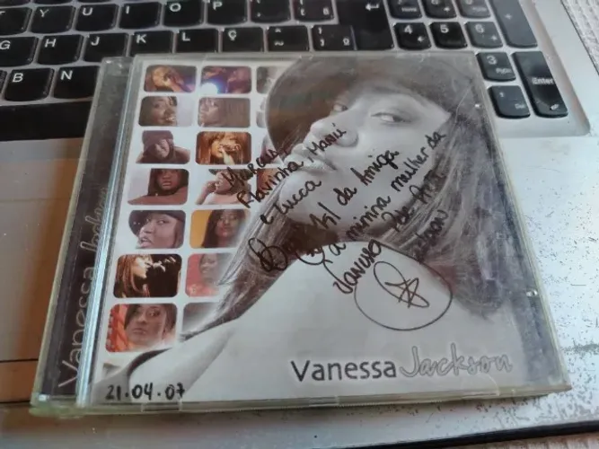 Vanessa Jackson Longe de Você - Cd Autografado e Com Dedicatória 2005