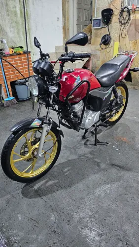 HONDA CG 125 FAN KS 2009 Com Disco e Roda De Liga!!!<br>
