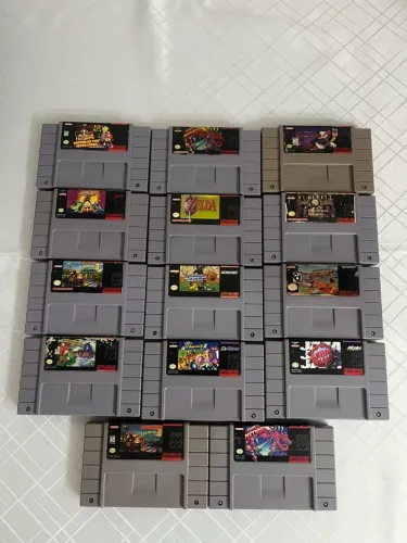 Jogos Originais Super Nintendo