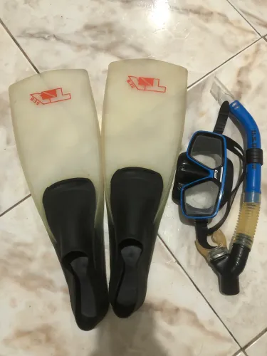 kit de mergulho 