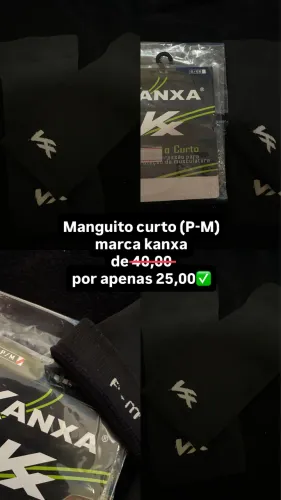 Manguito curto kanxa 