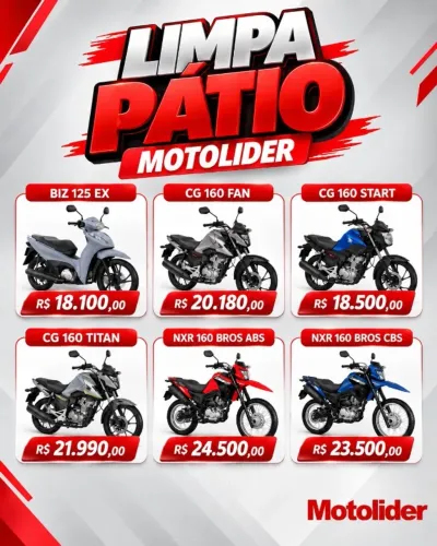 Motos com promoções