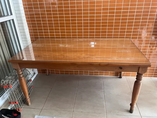 Mesa grande de madeira 158 X 90 - TokStok