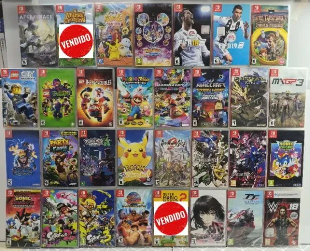 Jogos Nintendo Switch - Valores na descrição - envio pela Olx
