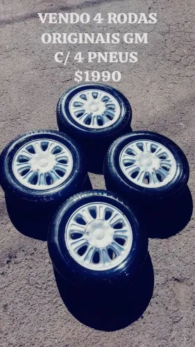 RODAS GM ARO 13 ORIGINAIS CORSA/ CHEVETT/ VECTRA