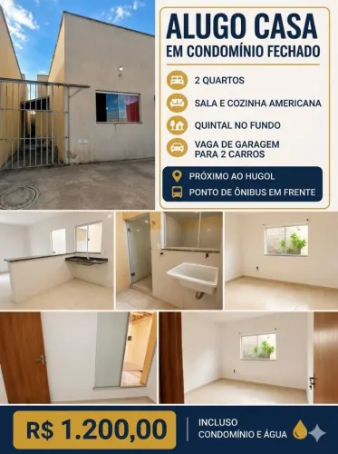 Alugo casa em Condomínio