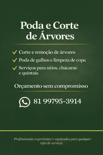Poda e Corte de Árvores