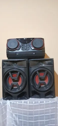 Som LG XBOOM CK43 troco em notebook