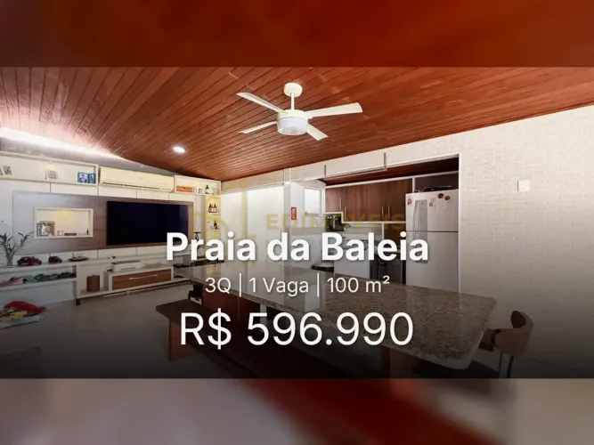 Apartamento Garden na Praia da Baleia: Ideal para Morar e Receber!