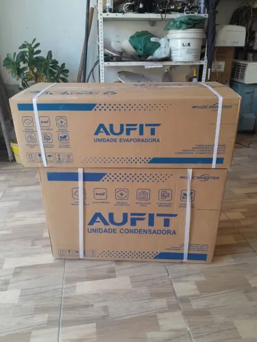 Ar condicionado aufit 12.000 BTUs inverter incluso instalação