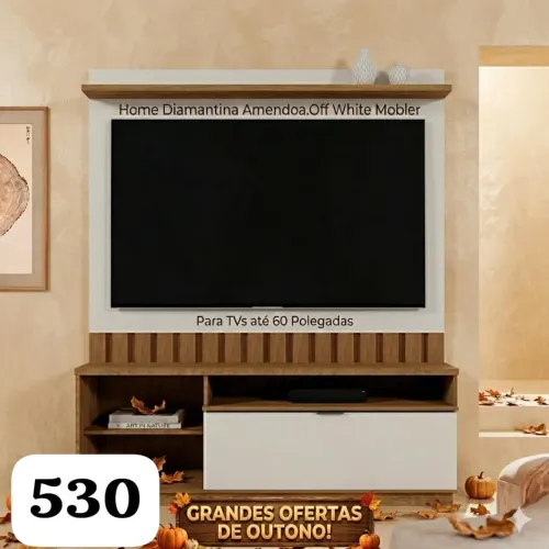 Rack + painel promoção