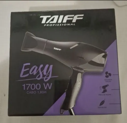 Secador Taiff Easy 1.700 V cabo 1.80 Profissional 