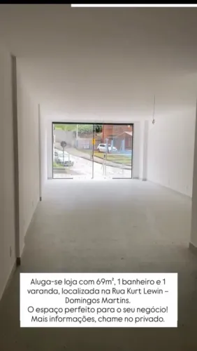 Alugo loja proximo ao centro de Domingos Martins