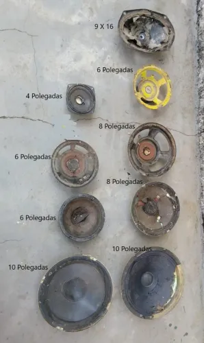 Vendo sucata de alto falantes varios tamanhos