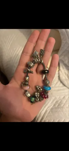 Pulseira Pandora +10 Berloques 