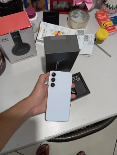 TROCO S25 FE DO IPHONE 13 PRO MAX PRA CIMA