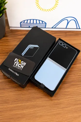 Galaxy z-flip 6 azul 256gb