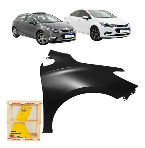 Paralama Chevrolet Cruze Sport6 2017 18 19 20 A 2023 Novo Ld