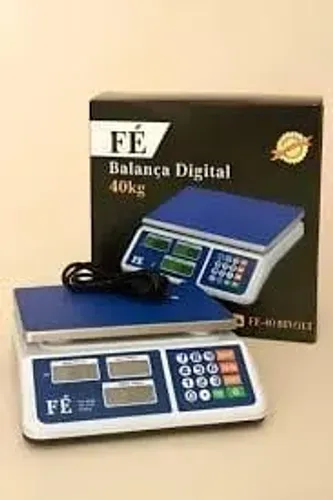 Balança Digital Com Bateria 40kg