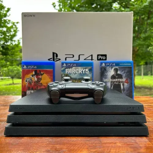 Console PlayStation 4 Pro 1TB com Controle Original e Caixa