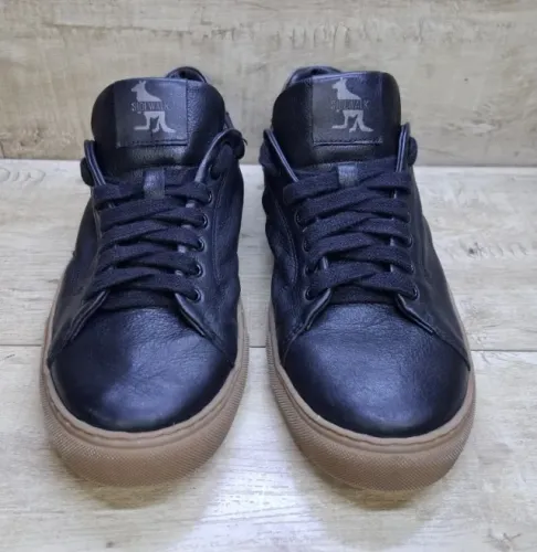 Tenis em couro preto Sidewalk tamanho 40 excelente