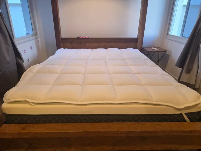 (NOVO) Colchão Queen Emma Premium Hybrid 2.0 + Pillow Top Emma (158x198)