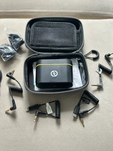 Microfone lapela Hollyland lark m1 duo