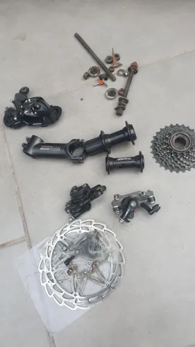 Quadro completo Bike speed carbono