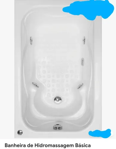 Vendo banheira de hidromassagem basica