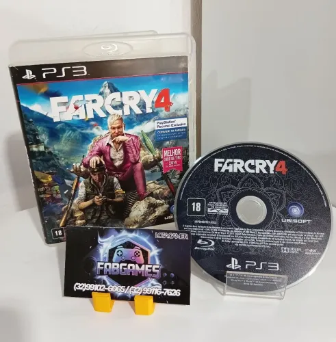 Jogo PS3 Farcry 4 na PROMOÇÃO. Aqui na LOJA FABGAMES