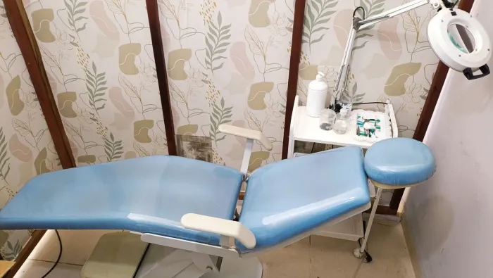 Maca de estética e odontologia mais lupa
