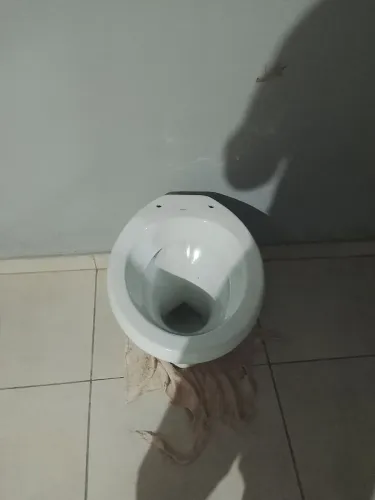 Vaso sanitário comum novo obs. Sem a descarga