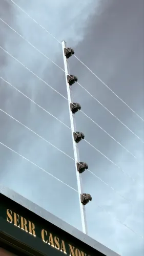 CONCERTINAS , CERCA ELÉTRICA E CÂMERAS 30,00 m