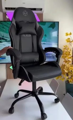 CADEIRA GAMER PRETA TGT LACRADA