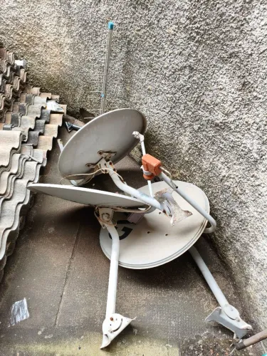 Antenas parabólicas usadas