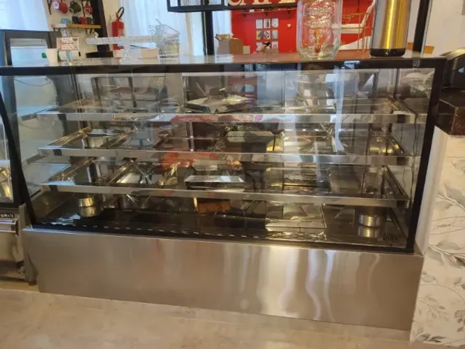 Balcão Quente comp. 1x86 metros Renov Inox 8.000,00