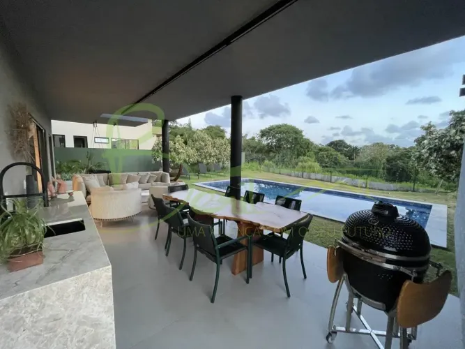 Vendo Casa De Luxo No Alphaville Francisco Brennand Com 351m² Porteira Fechada