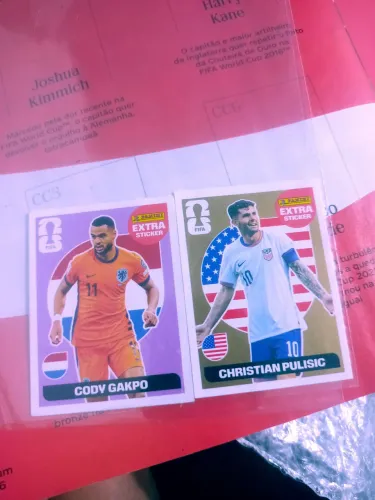 Separado vendo o pulisic por 250 e o gakpo por 50 reais