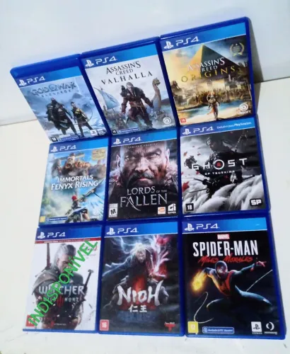 Jogos PS4 (Valores na Descrição) Aceita cartão - Entrega.