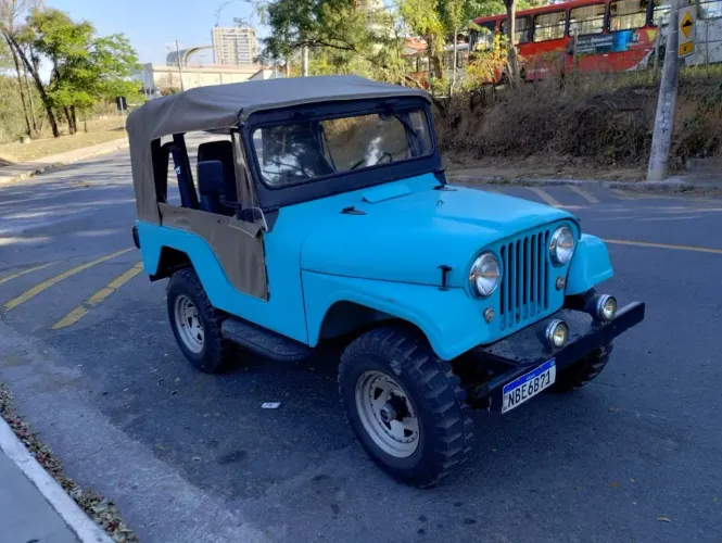 Willys Overland Jeep 2.6 12V Gasolina 2P 1972