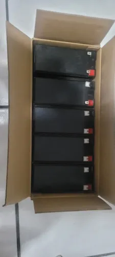 Bateria estacionária moura 12v kit com 5