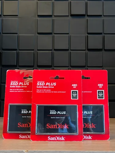 SSD SATA III SANDISK PLUS 480GB 535Mb/s
