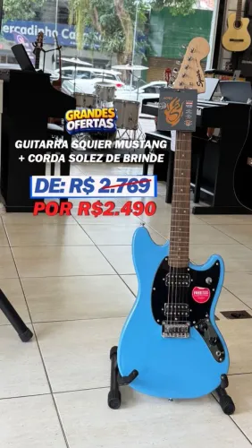 Guitarras em promoção - Squier Fender 