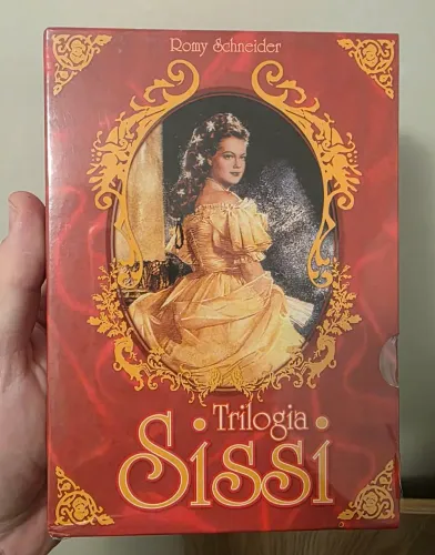 Box Trilogia Sissi - Romy Schneider (DVD, Versátil) - Lacrado