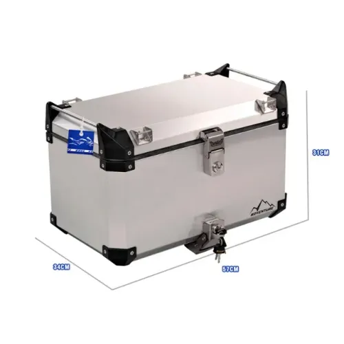 Bau Aluminio 56 Litros BMW Adventure 850 / 900 / 1200 / 1250 Encaixe Direto