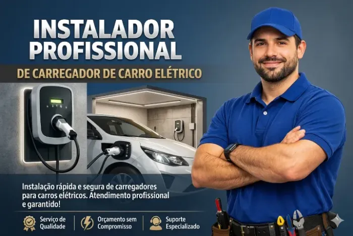 Instalação Profissional de Carregador para Carro Elétrico | Eletricista Especializado