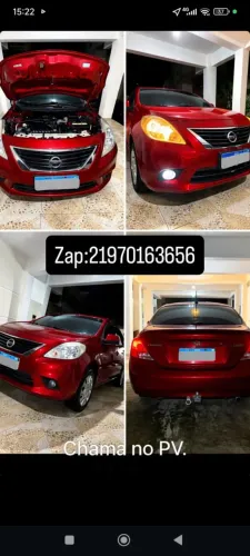 Nissan Versa SV 1.6 16V Flex Fuel 4P Mec. 2012