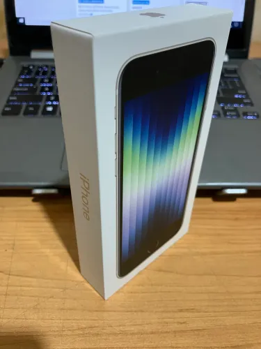 iPhone SE 3 (2022) Novo - 64Gb Estelar (Branco) - Lacrado Garantia de 1 ano Apple