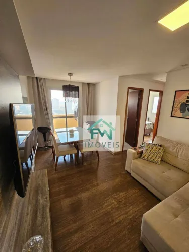 Apartamento com 2 dormitórios para alugar, 51 m² por R$ 4.060/mês - Jaguaribe - Osasco/SP