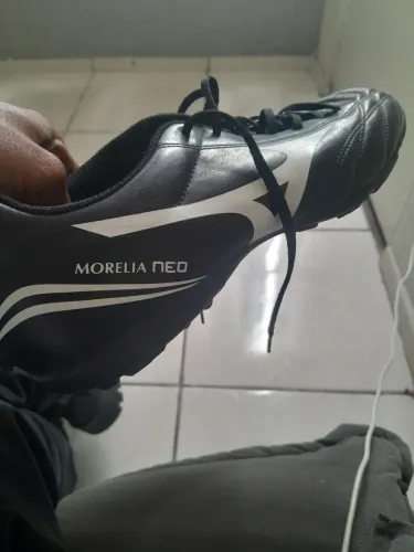 Chuteira mizuno Morelia não usada duas vezes